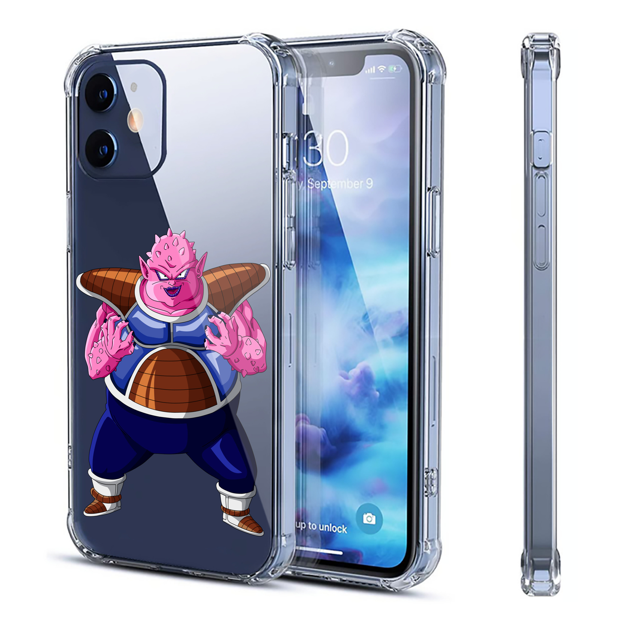 （画像用） ドラゴンボール DRAGON BALL 【iPhone 12シリーズ対応】透明スマホケース（クリアソフトケース）